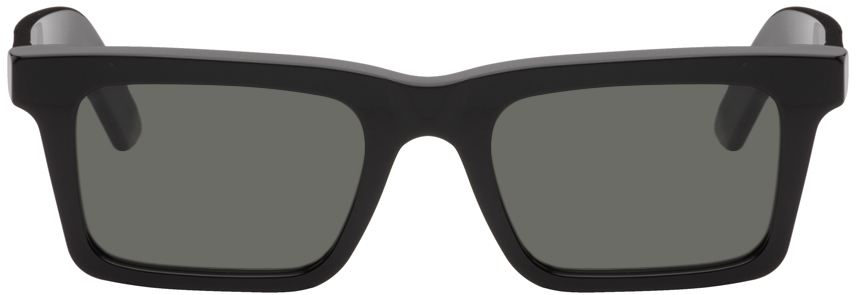 Shop Retrosuperfuture Black 1968 Sunglasses