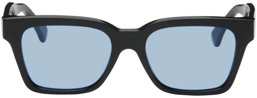 Retrosuperfuture Black America Sunglasses In Azure