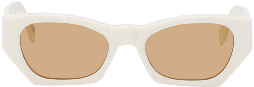 Retrosuperfuture Off-white Amata Sunglasses In Panna