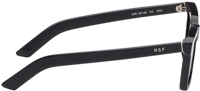 Shop Retrosuperfuture Ssense Exclusive Black 1968 Sunglasses In Black/green