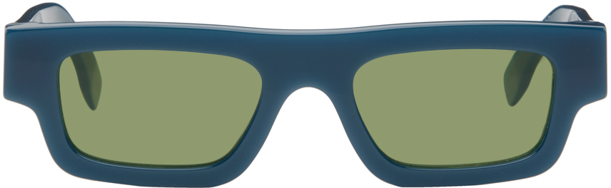 SSENSE Exclusive Blue Colpo Sunglasses