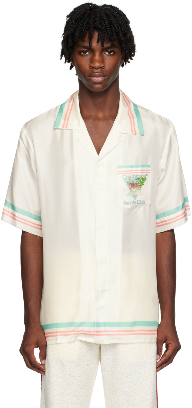 White 'Tennis Club' Icon Shirt