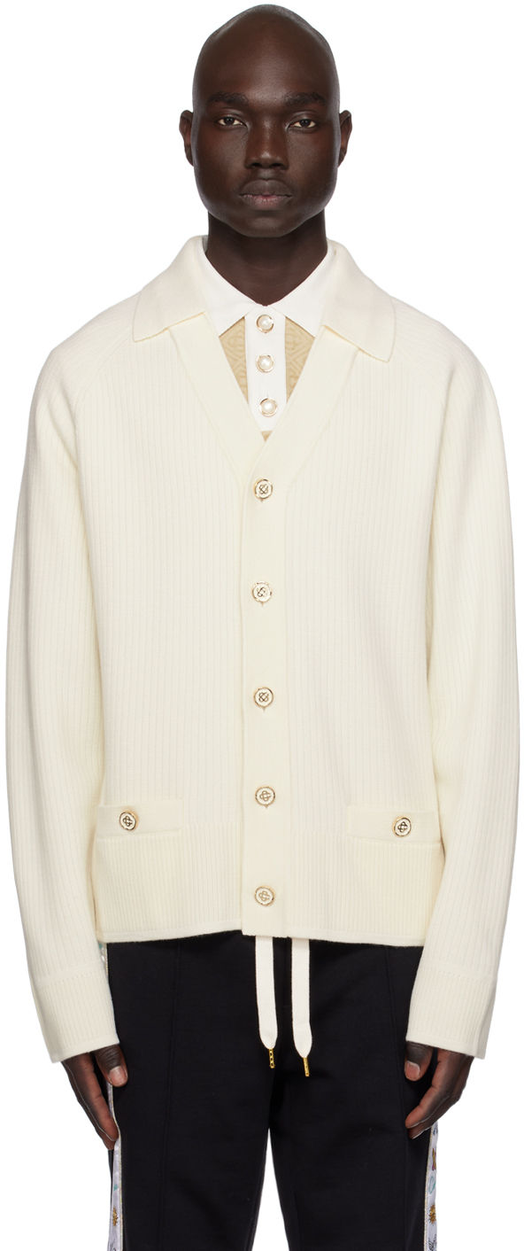 Louis Vuitton Zip-Up Shawl Collar Cardigan