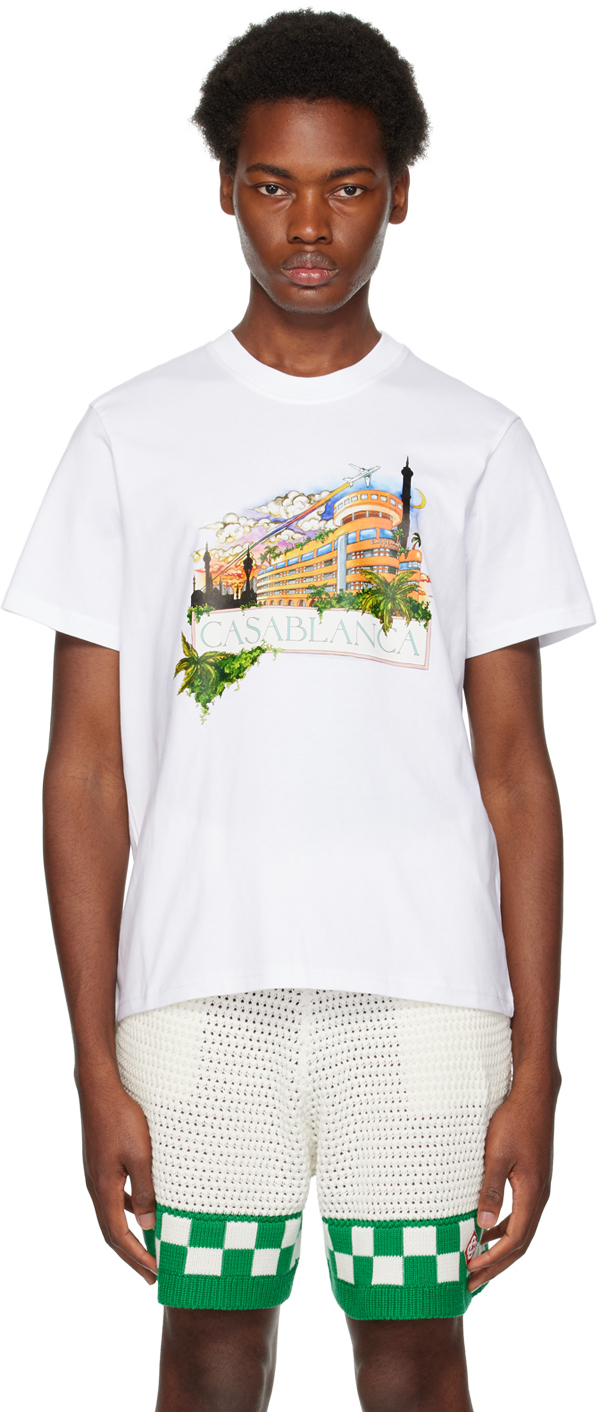 Casablanca White Palace T-Shirt