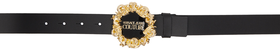 Black Logo Belt