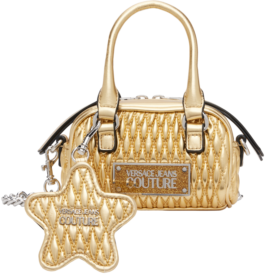 Versace Jeans Couture Golden Crossbody Bag