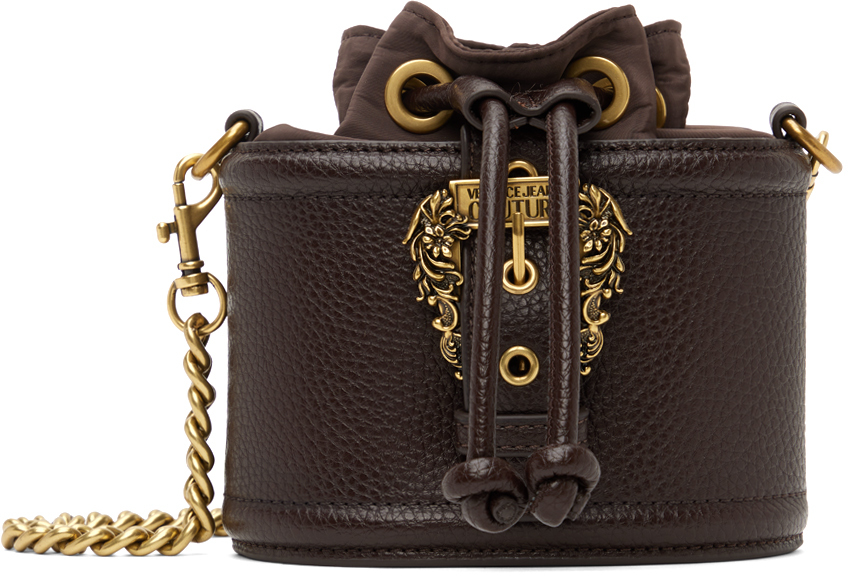 Brown Couture 1 Bag by Versace Jeans Couture on Sale