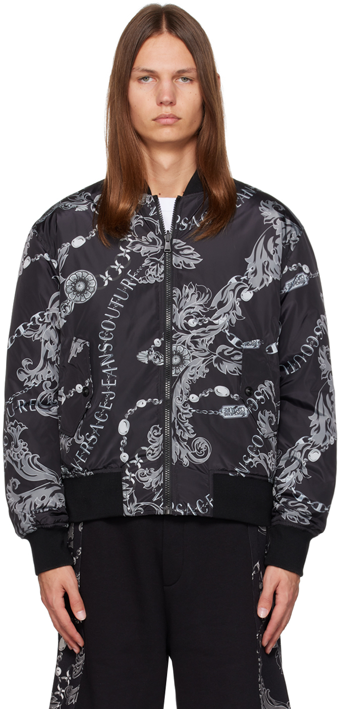 Versace Jeans Couture Reversible Bomber Jacket |