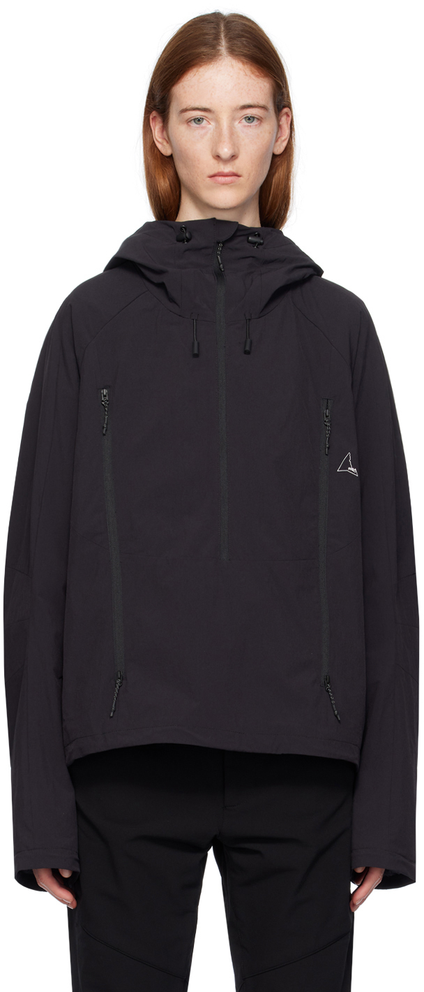 Black Half-Zip Jacket