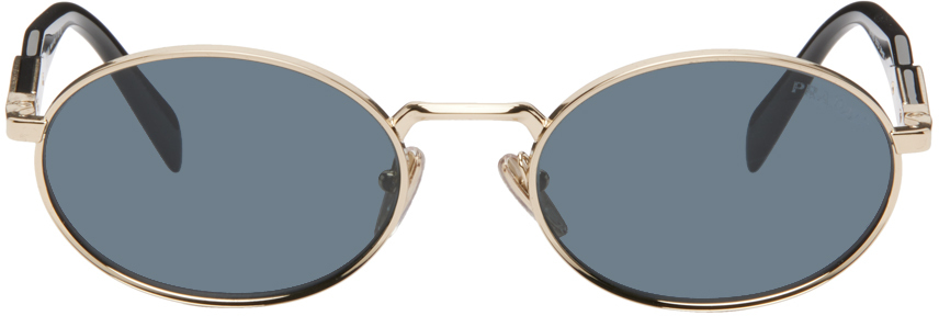 gold prada glasses