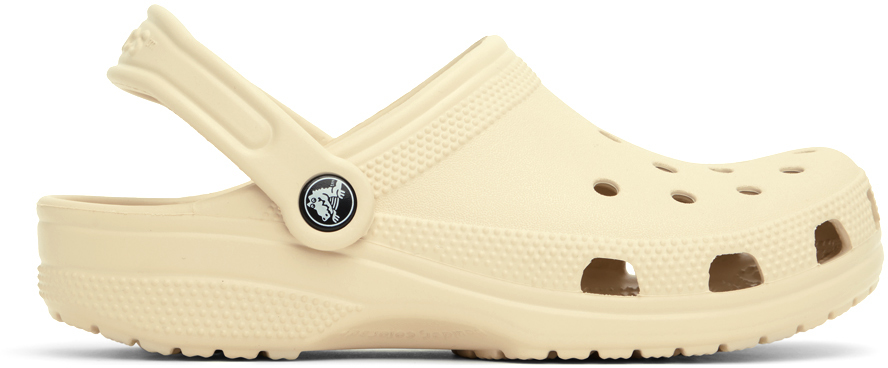 Off-White Classic Clogs by Crocs on Sale