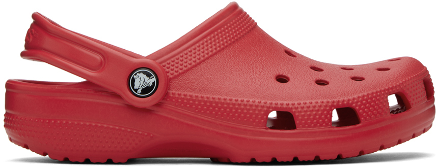 Red Classic Clogs