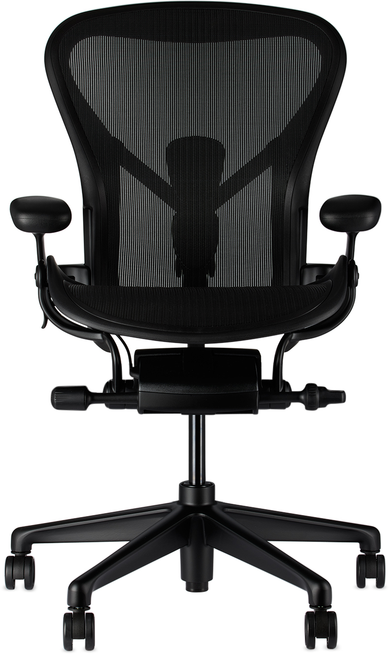 Herman Miller Black Aeron Office Chair