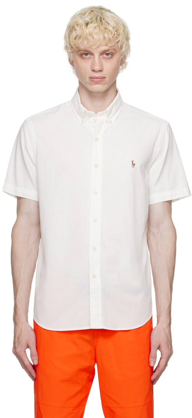 Polo Ralph Lauren White Classic Fit Shirt