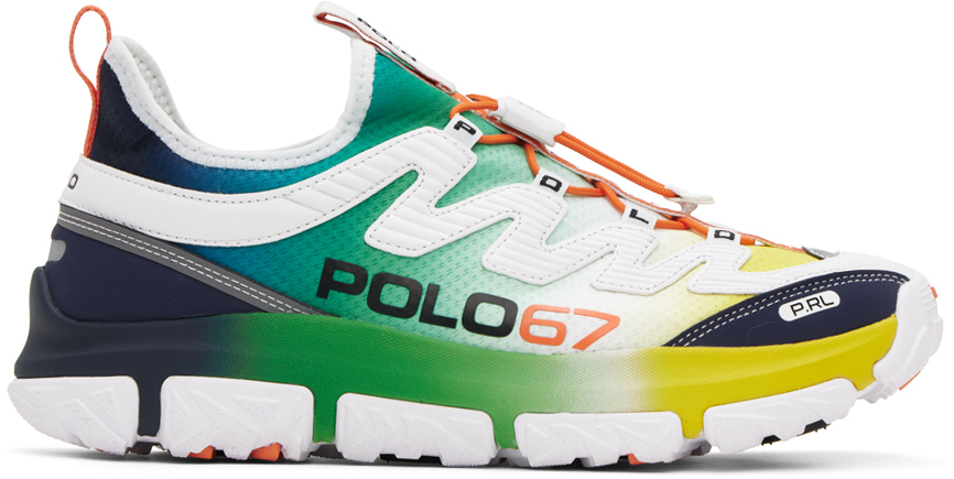 Multicolor Adventure 300LT Sneakers By Polo Ralph Lauren On Sale