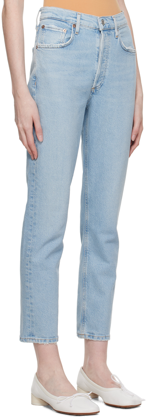 Agolde Denim Riley Jeans Nd Donna 29 In Issue