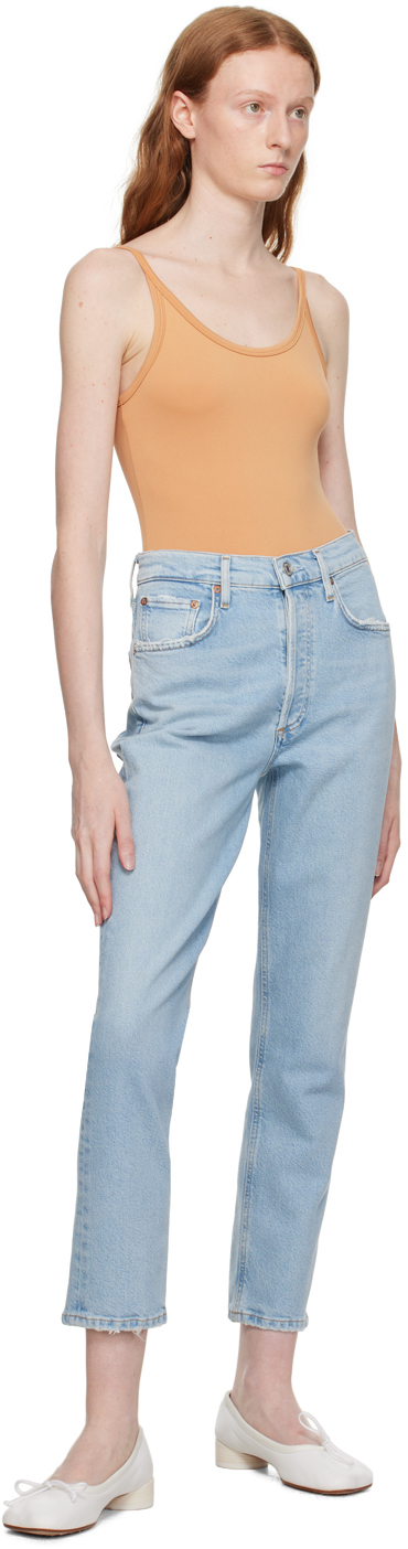 Agolde Denim Riley Jeans Nd Donna 29 In Issue