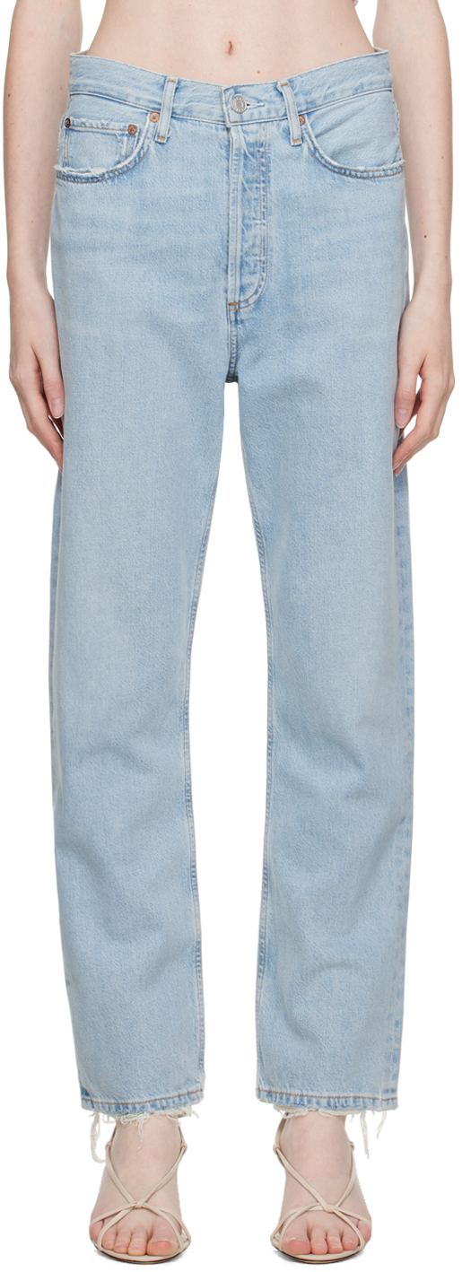 【関税込み】AGOLDE ブルー Magda ジーンズ AGOLDE Lana クロップド ジーンズ 通販 - FARFETCH