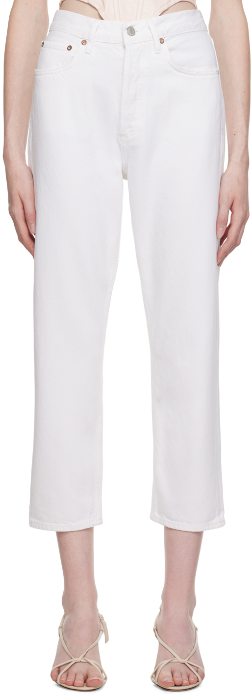 Agolde store white jeans