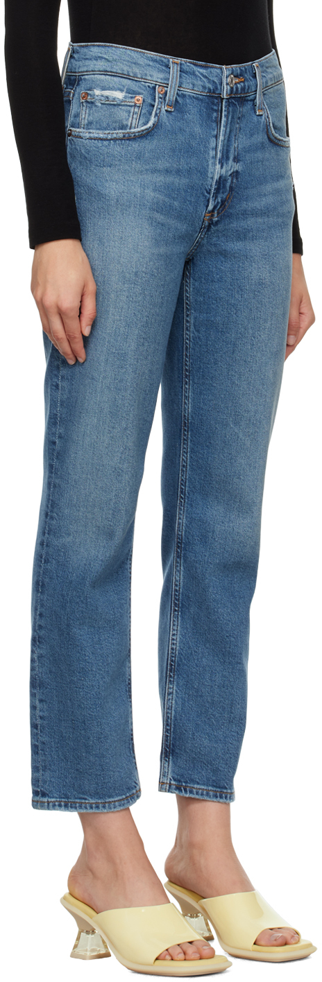 AGOLDE INDIGO KYE JEANS