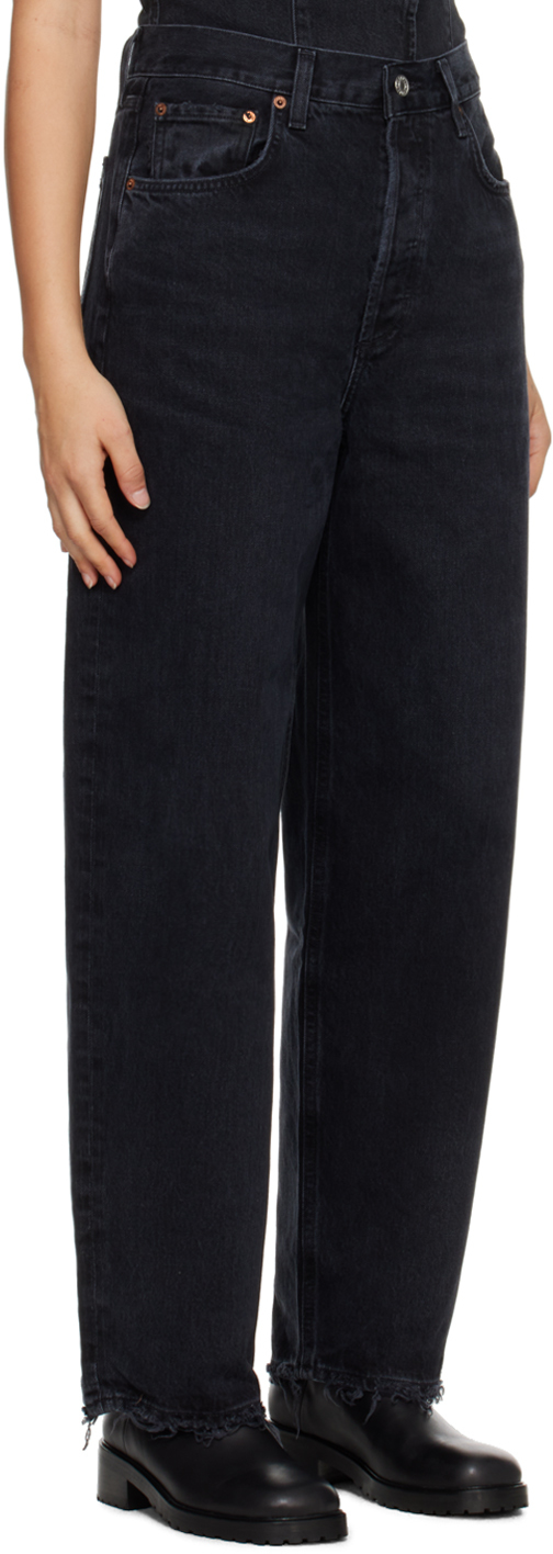 AGOLDE BLACK DARA JEANS