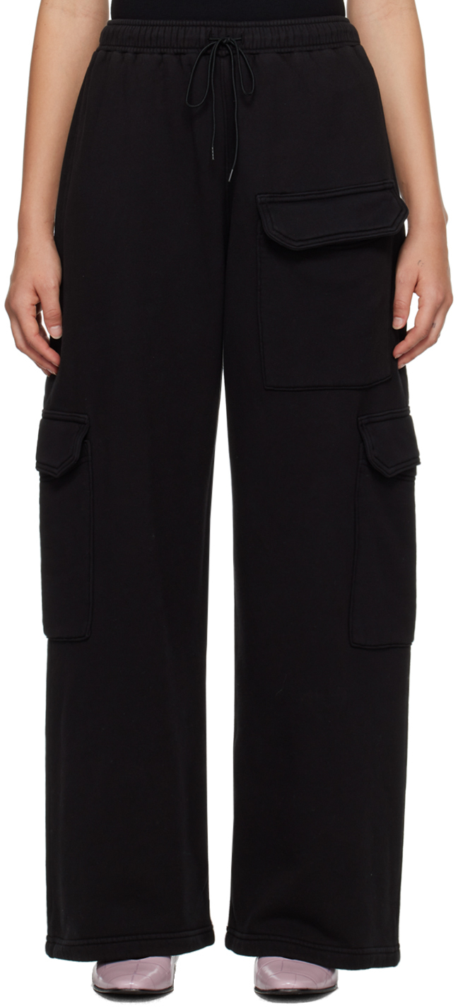 Black Ramsey Sweatpants by AGOLDE on Sale