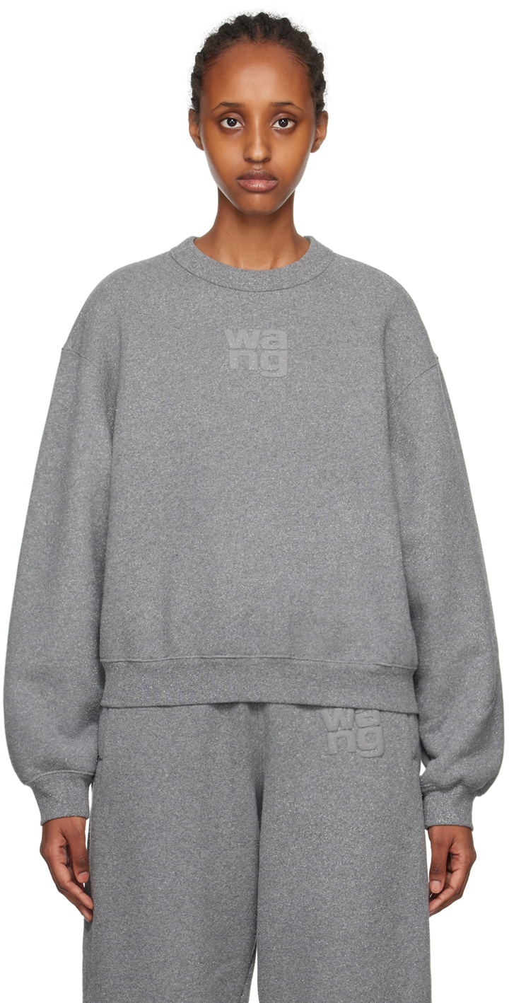 alexanderwang.t Black Embossed Sweater