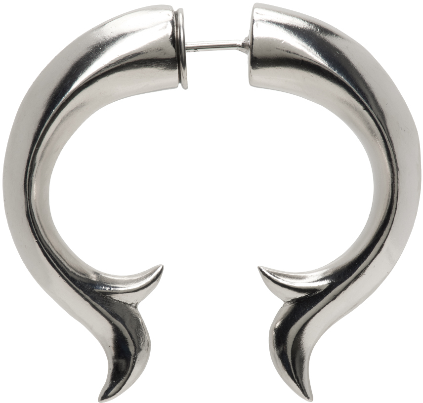 Kusikohc Silver Stem Single Earring