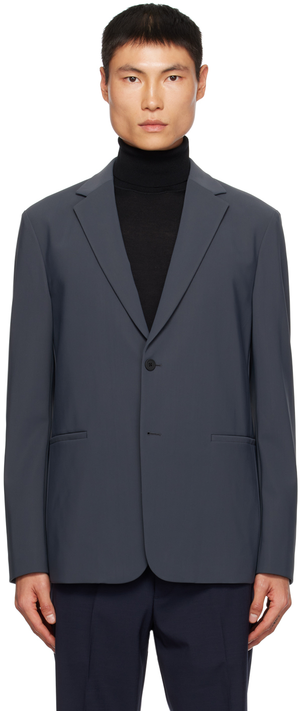 Theory on sale gray blazer