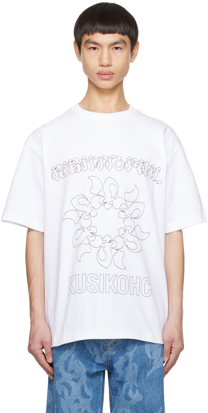KUSIKOHC White 'Right To Fail' T-Shirt