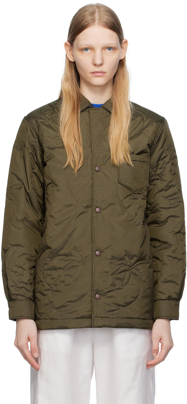 Green Heidi Bivens Edition Jacket by Sky High Farm Workwear on Sale