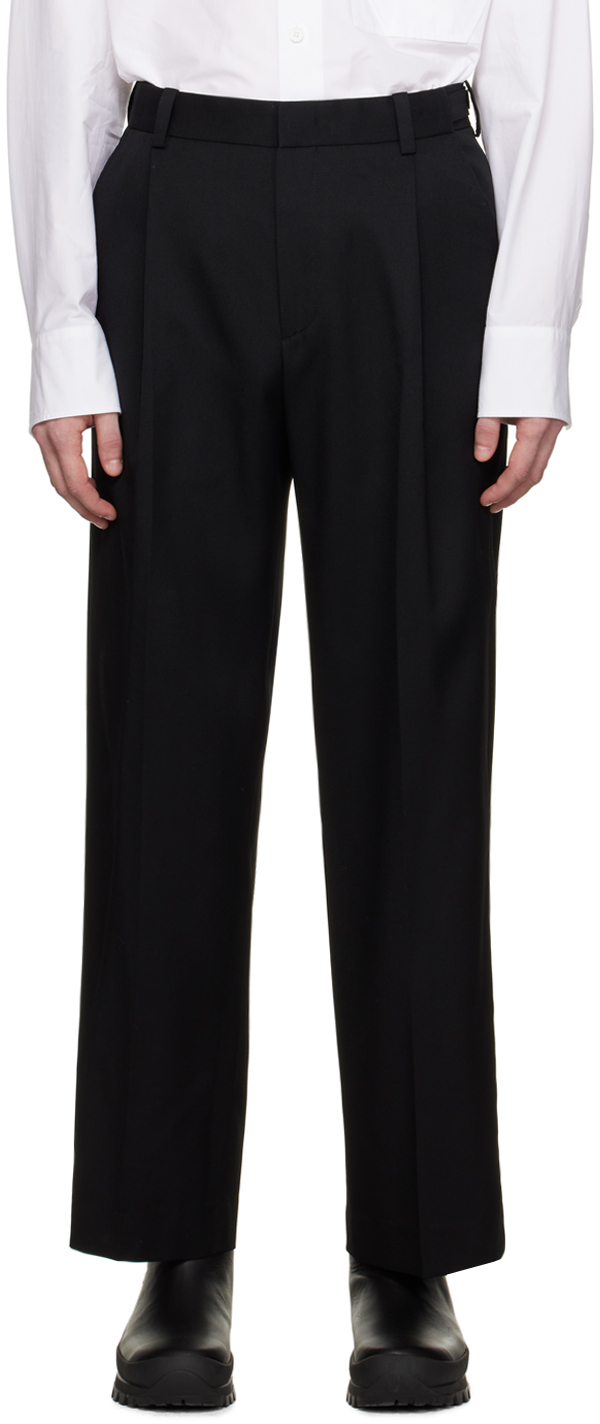 Black Wide Leg Trousers