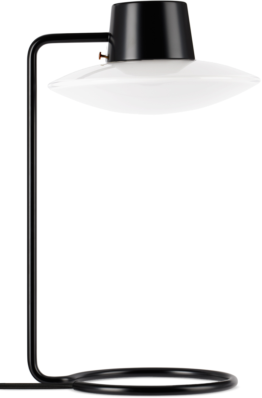 Louis Poulsen Inc Black Aj Oxford Table Lamp In Opal