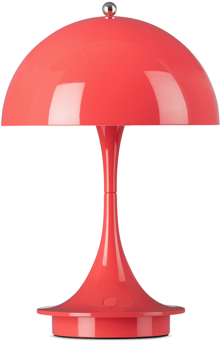 Louis Poulsen Inc Red Panthella 160 Portable Lamp In Coral