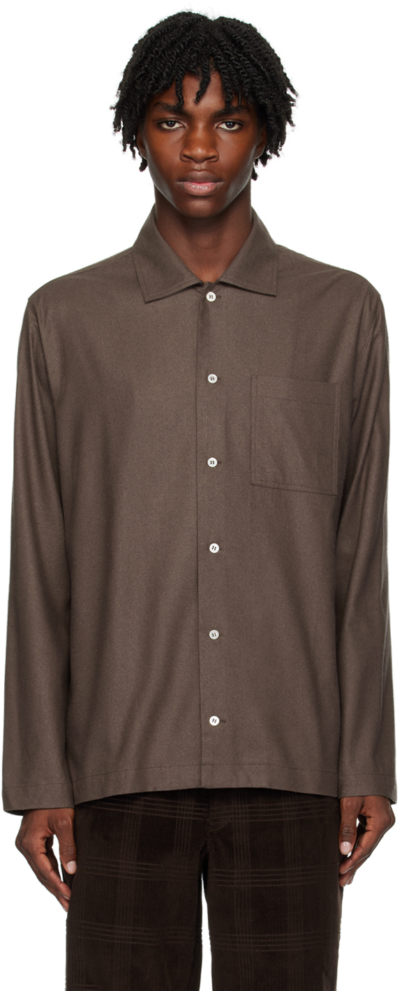 ANOTHER ASPECT Brown 2.1 Shirt