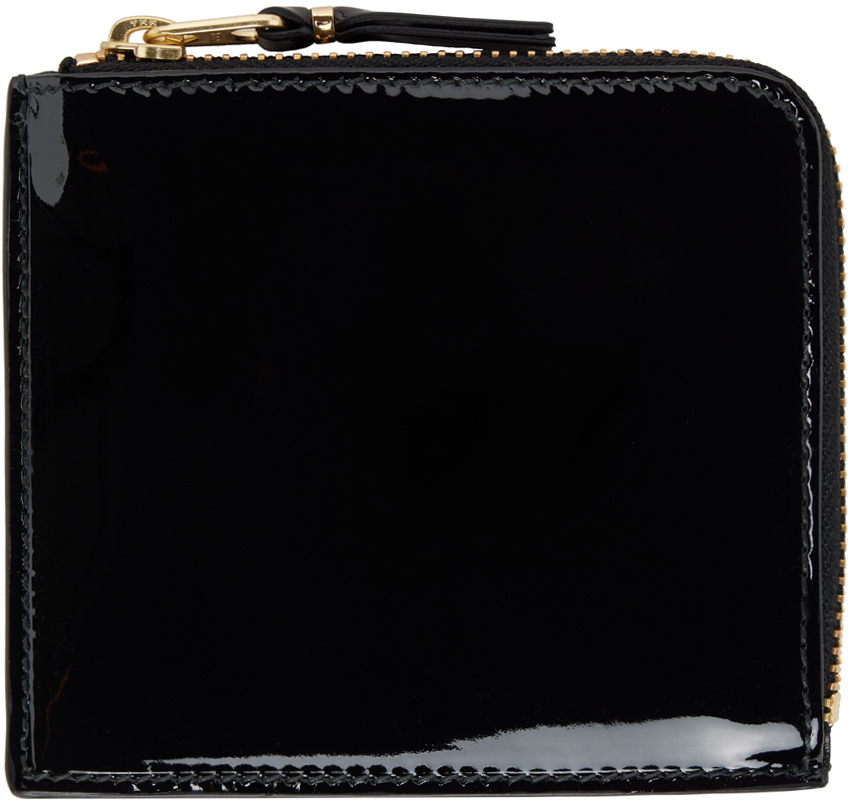 Comme des Garçons Leather Coin Wallet - Men - Black Wallets