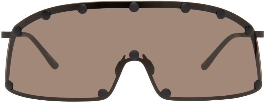 Black Shielding Sunglasses