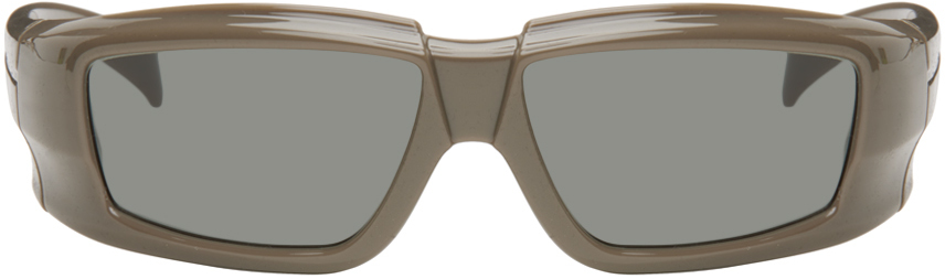 RICK OWENS Rectangular frame sunglasses