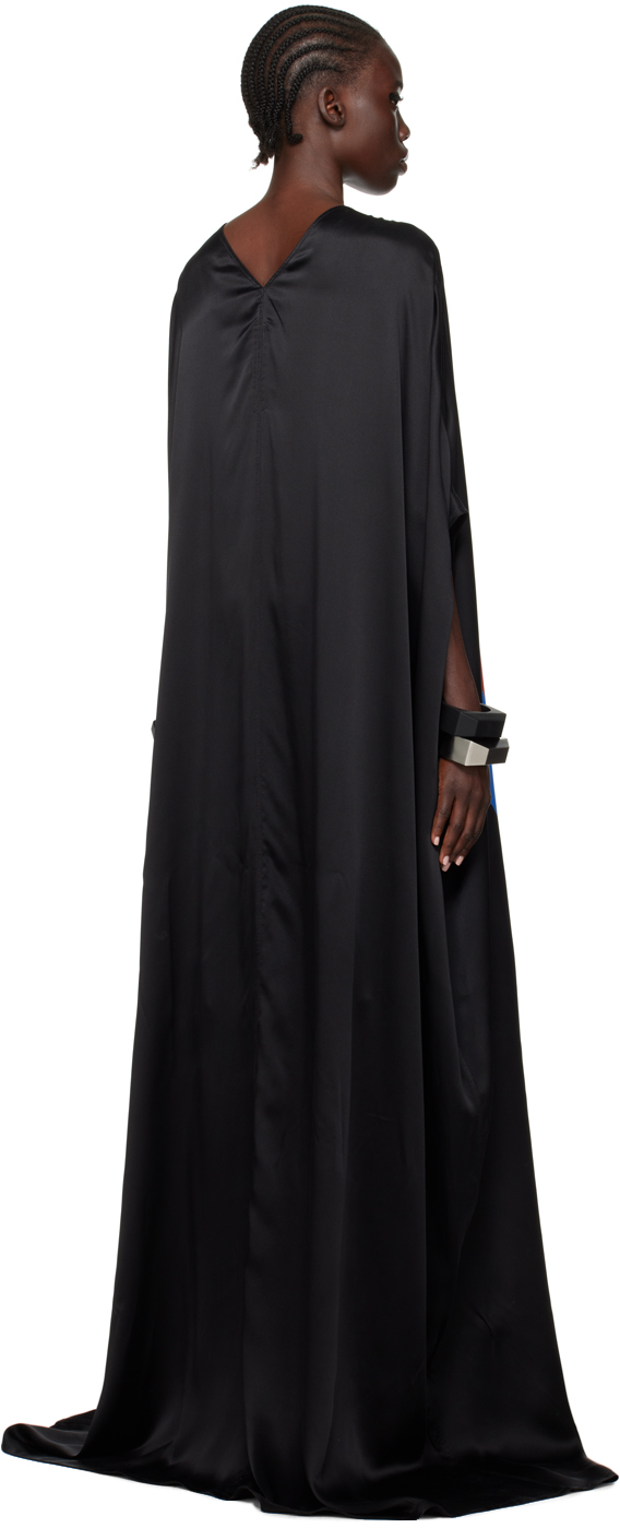 Rick Owens Ssense Exclusive Black Tvhkb Edition Babel Maxi Dress In 9100 Black As Sample