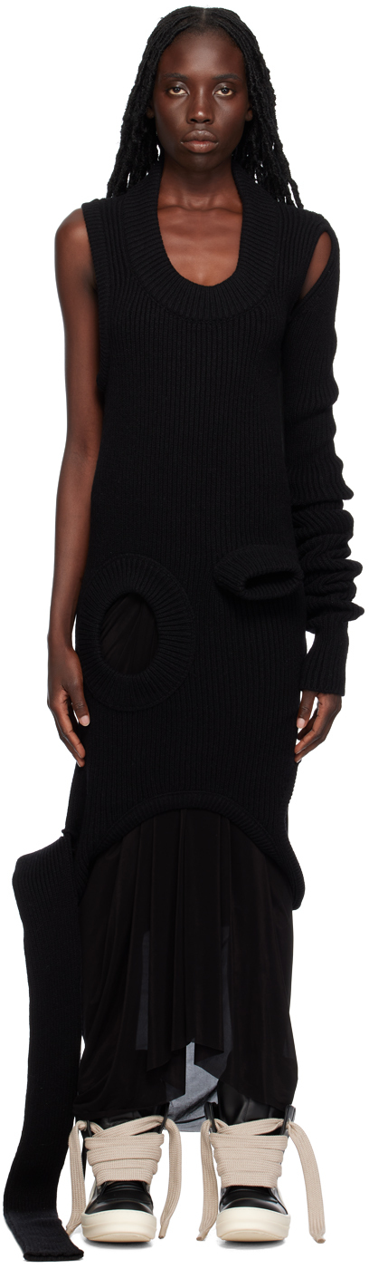 Rick Owens: Black Banana Sweater | SSENSE Canada