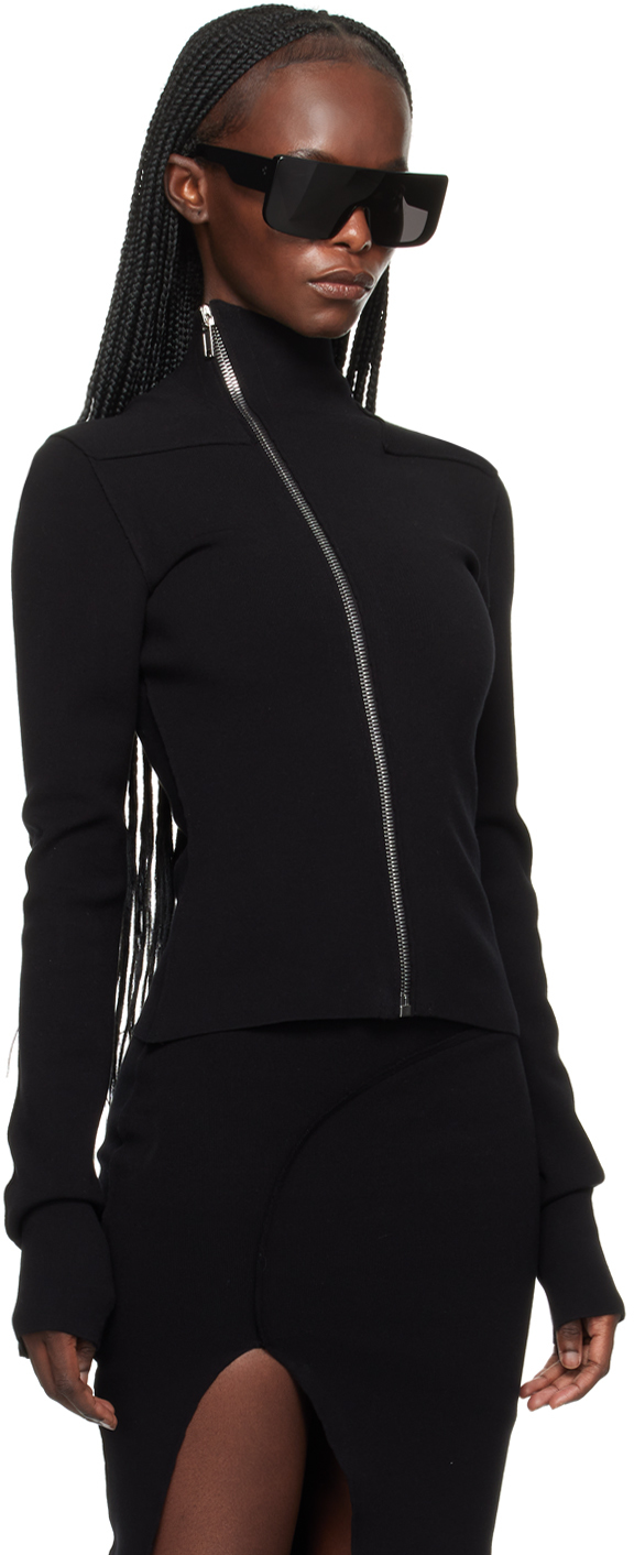 Rick Owens Black Gary Sweatshirt In 09 Black