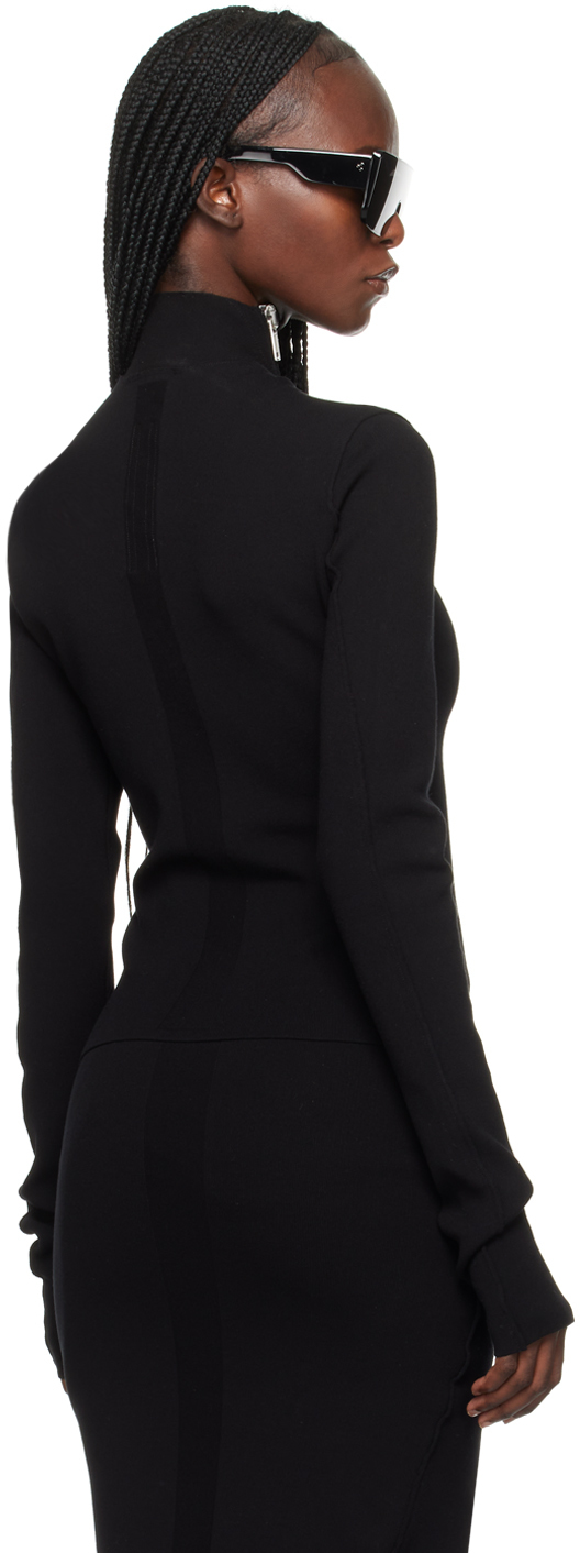 Rick Owens Black Gary Sweatshirt In 09 Black
