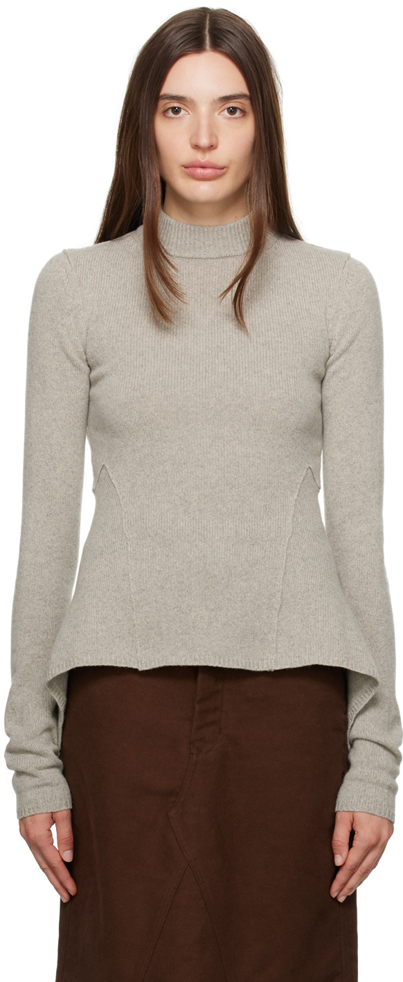 Grey Naska Lupetto Sweater