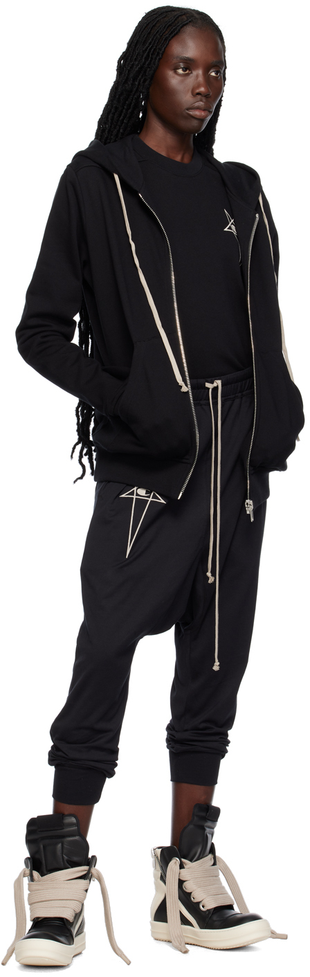 Rick Owens Black Champion Edition Basketball Tank Top In 09 Black