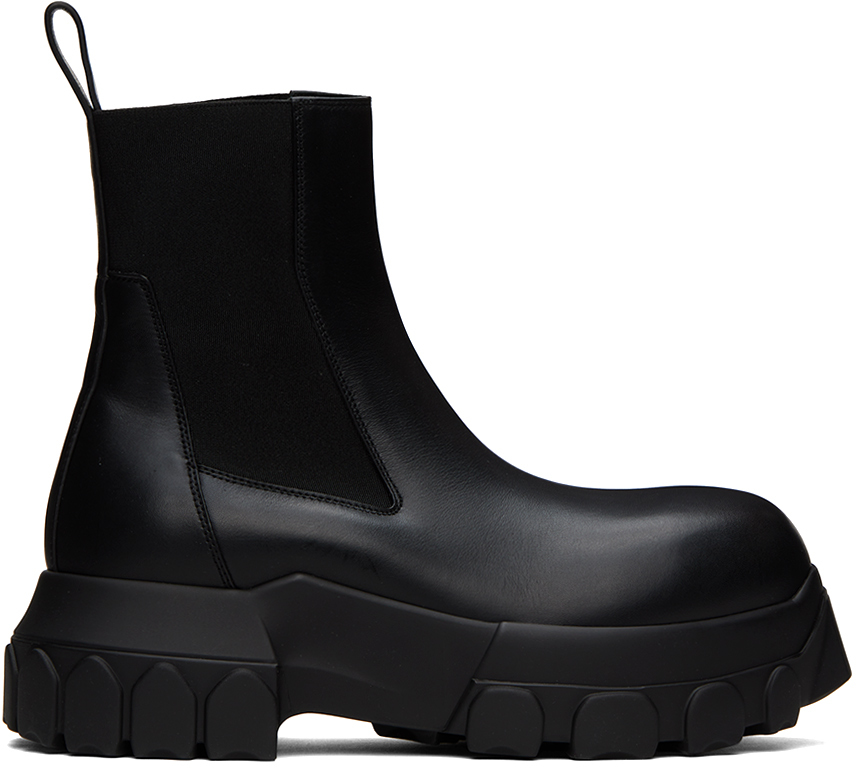 RICK OWENS グレー Beatle Bozo Tractor ブーツ 