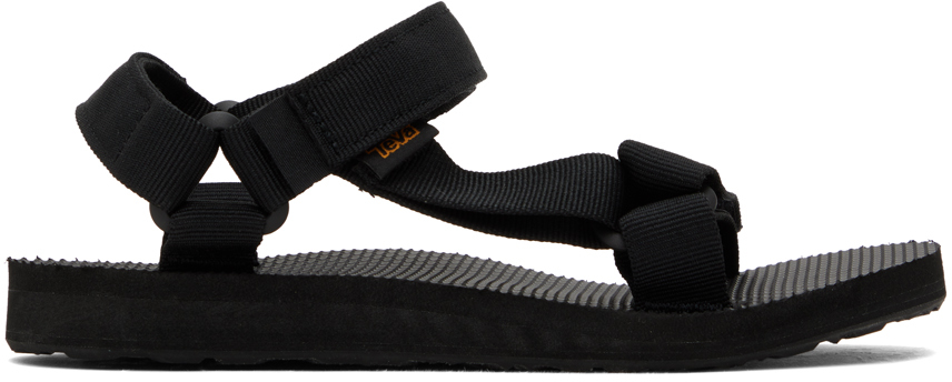 Teva: Black Original Universal Sandals | SSENSE