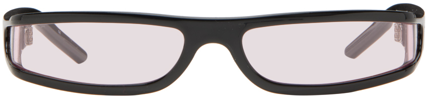 Rick Owens: Black Fog Sunglasses | SSENSE