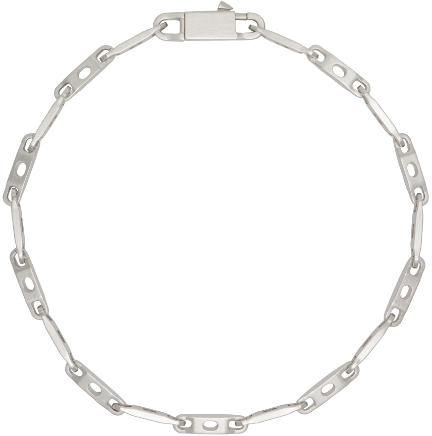 Rick Owens: Silver Chain Necklace | SSENSE