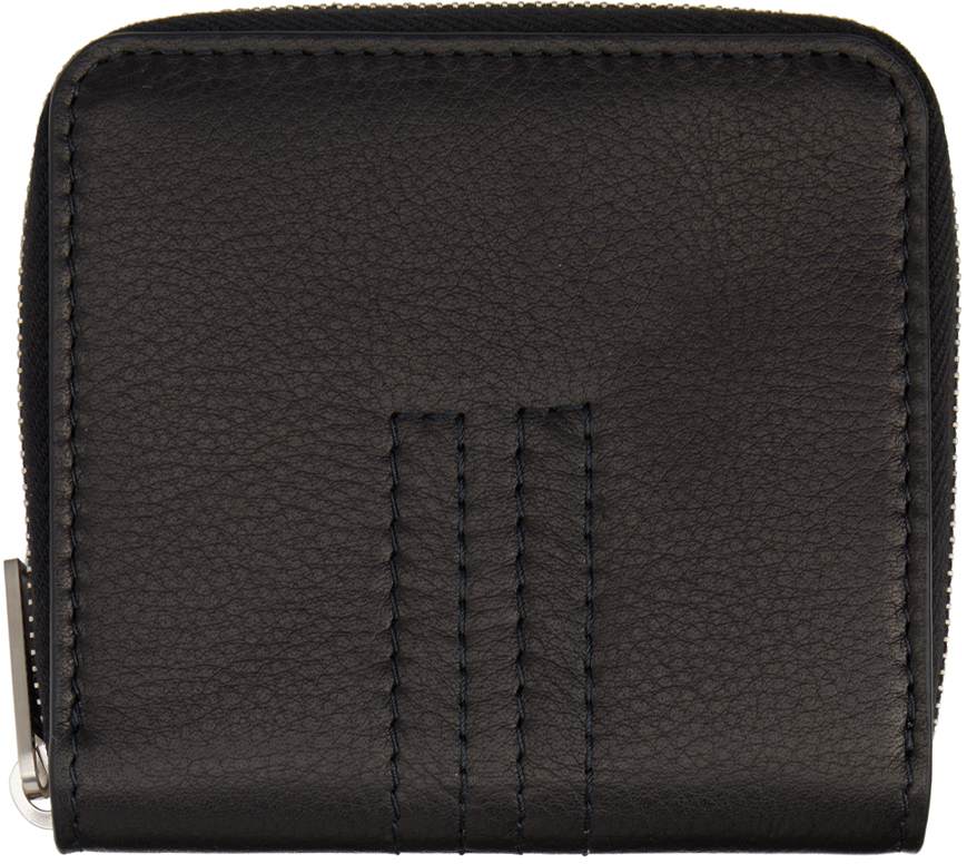 Black Zipped Wallet