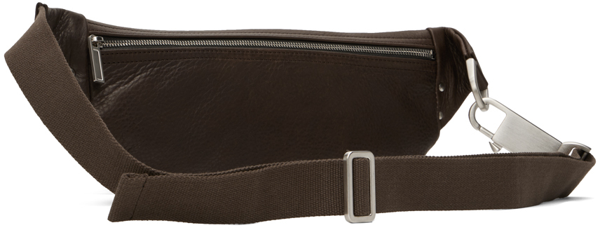 Rick Owens Brown Geo Pouch | Smart Closet